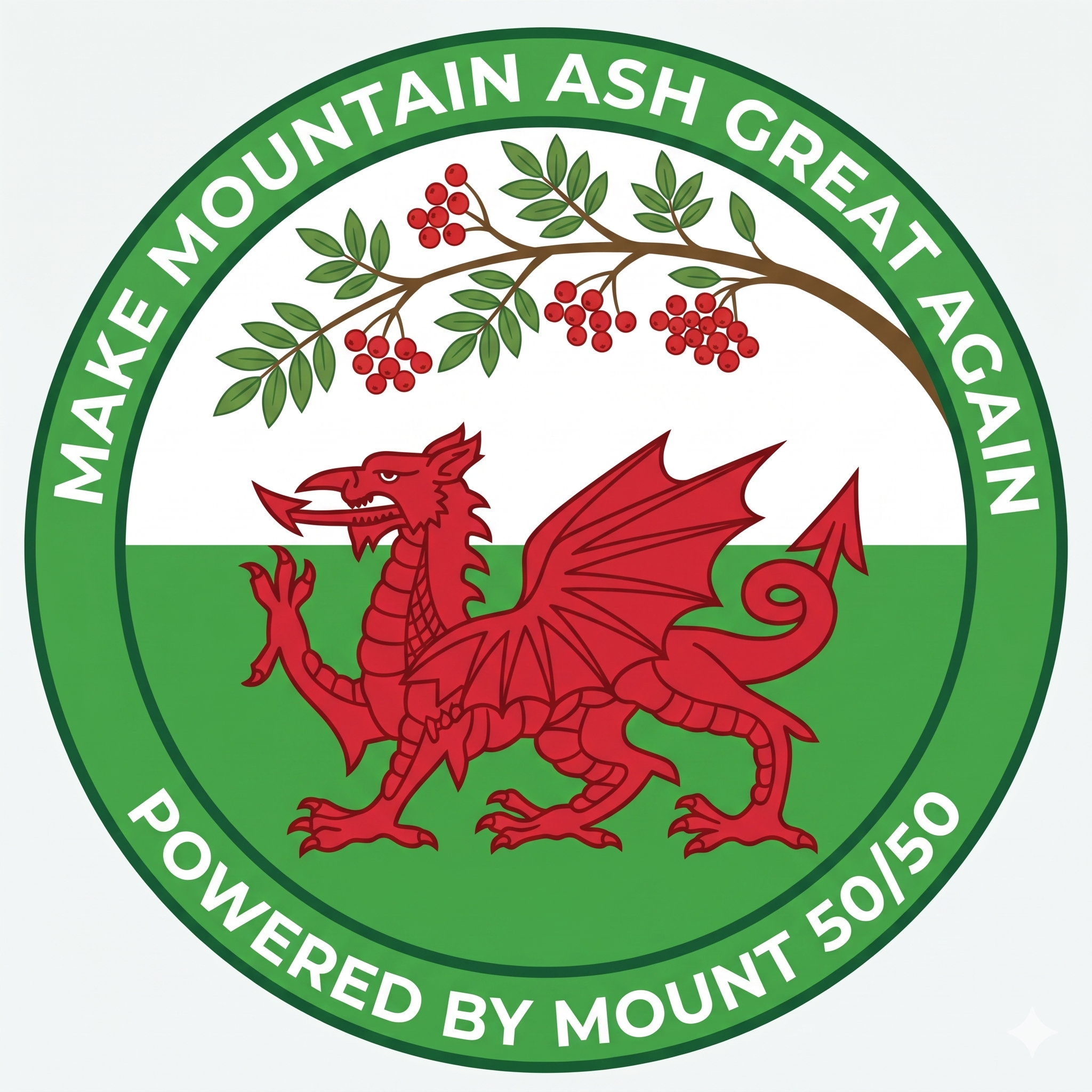 Make Mountain Ash Great Again Logo